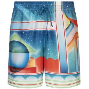 Casablanca, Heren, Korte broeken, Veelkleurig, Maat: XL Zijde,