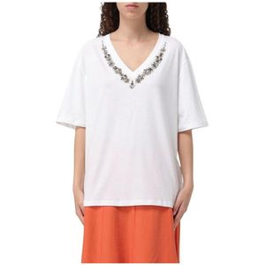 Liu Jo, Dames, Tops, Wit, Maat: M