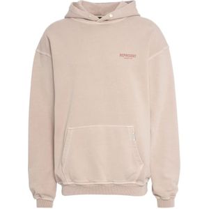 Represent, Heren, Sweatshirts & Hoodies, Beige, Maat: M