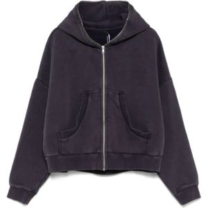 Entire Studios, Heren, Sweatshirts & Hoodies, Paars, Maat: M Katoen,