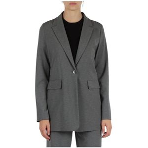 Emme DI Marella, Dames, Jassen, Grijs, Maat: XL Viscose,