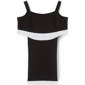 Motivi, Dames, Truien, Zwart, Maat: S Viscose,