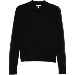 Patrizia Pepe, Dames, Truien, Zwart, Maat: M Wol,