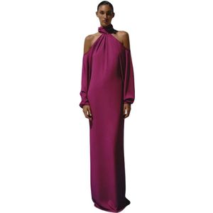 Baobab Collection, Dames, Jurken, Roze, Maat: S Poliester,