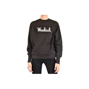 Woolrich Trainingsshirt , Black , Dames , Maat: XS