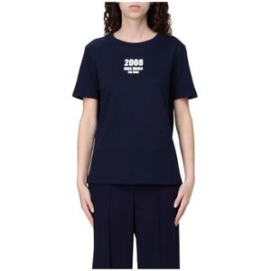 Max Mara, Dames, Tops, Blauw, Maat: XL