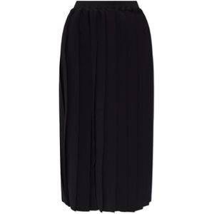 MM6 Maison Margiela, Dames, Rokken, Zwart, Maat: 2XS Poliester,