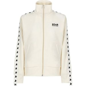 Golden Goose, Dames, Sweatshirts & Hoodies, Wit, Maat: S