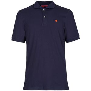 Gallo, Heren, Tops, Blauw, Maat: XL Katoen,