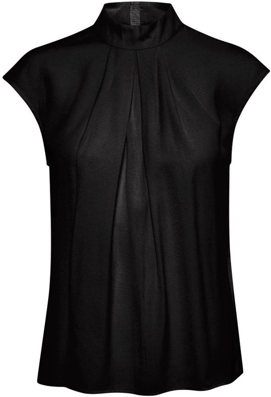 InWear, Dames, Blouses & Shirts, Zwart, Maat: 2XS Viscose,