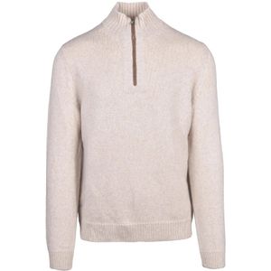 Fedeli, Heren, Truien, Beige, Maat: L Kasjmier,