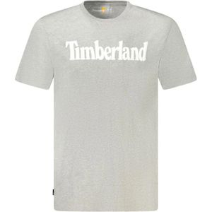 Timberland, Heren, Tops, Grijs, Maat: M Katoen,
