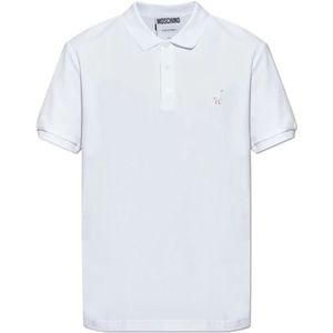Moschino - Poloshirt - Wit - Katoen