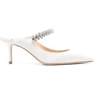 Jimmy Choo, Dames, Schoenen, Beige, Maat: 39 EU Satijn,