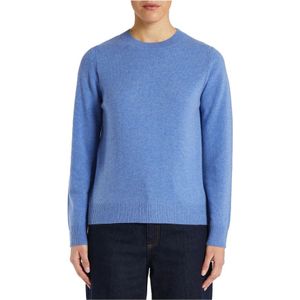 Pennyblack, Dames, Truien, Blauw, Maat: L Kasjmier,