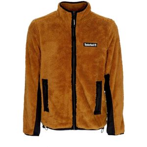 Timberland, Heren, Sweatshirts & Hoodies, Bruin, Maat: L Fleece,