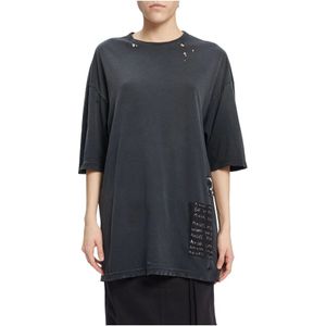 Ann Demeulemeester, Dames, Tops, Zwart, Maat: M