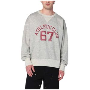 Polo Ralph Lauren, Heren, Sweatshirts & Hoodies, Grijs, Maat: S Katoen,