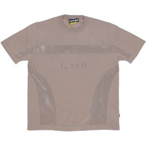 Iuter, Heren, Tops, Bruin, Maat: M Katoen,