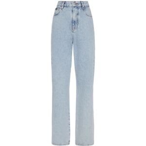 Philipp Plein, Dames, Jeans, Blauw, Maat: W29 Denim,