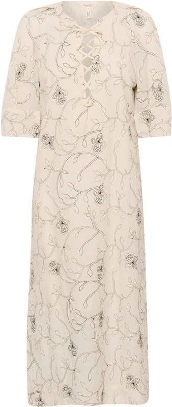 Part Two Jurk 'TonePW'  zwart / offwhite