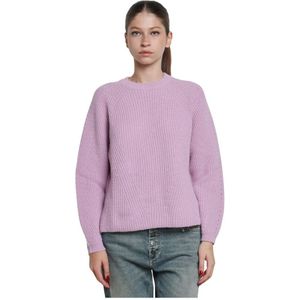 Twinset, Dames, Truien, Roze, Maat: S Wol,