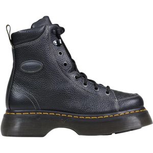 Dr. Martens - Buzz 8i Milled Nappa - Schoenen - Zwart - Leer