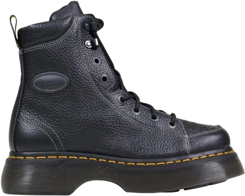 Dr. Martens - Buzz 8i Milled Nappa - Schoenen - Zwart - Leer