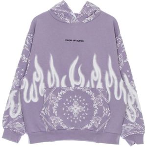Vision OF Super, Heren, Sweatshirts & Hoodies, Paars, Maat: XL Katoen,