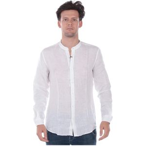Daniele Alessandrini, Heren, Overhemden, Wit, Maat: M Linnen,