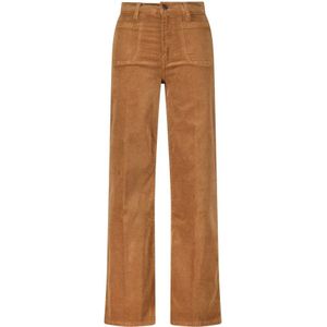Frame, Dames, Broeken, Bruin, Maat: W26 Corduroy,