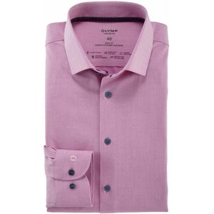 Level - Casual Overhemd - Fuchsia - Katoen