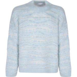 Bonsai, Heren, Truien, Blauw, Maat: M Wol,