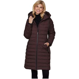 Junge, Dames, Mantels, Bruin, Maat: 4XL