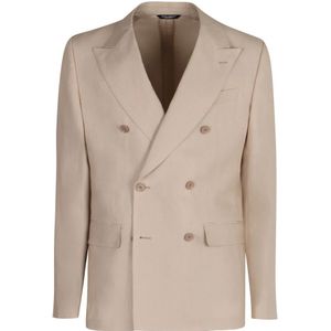 Dolce & Gabbana - Linnen Blazer - Beige - Heren