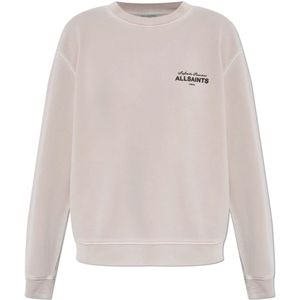 AllSaints, Dames, Sweatshirts & Hoodies, Roze, Maat: XS Katoen,