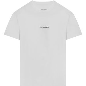 Maison Margiela - Korte Mouw T-shirt - Wit