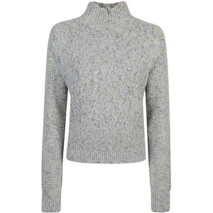 Pinko, Dames, Truien, Grijs, Maat: L