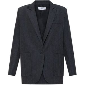 Iro, Dames, Jassen, Grijs, Maat: M