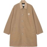 Carhartt WIP - Webster Coat - Leren Jas - Bruin