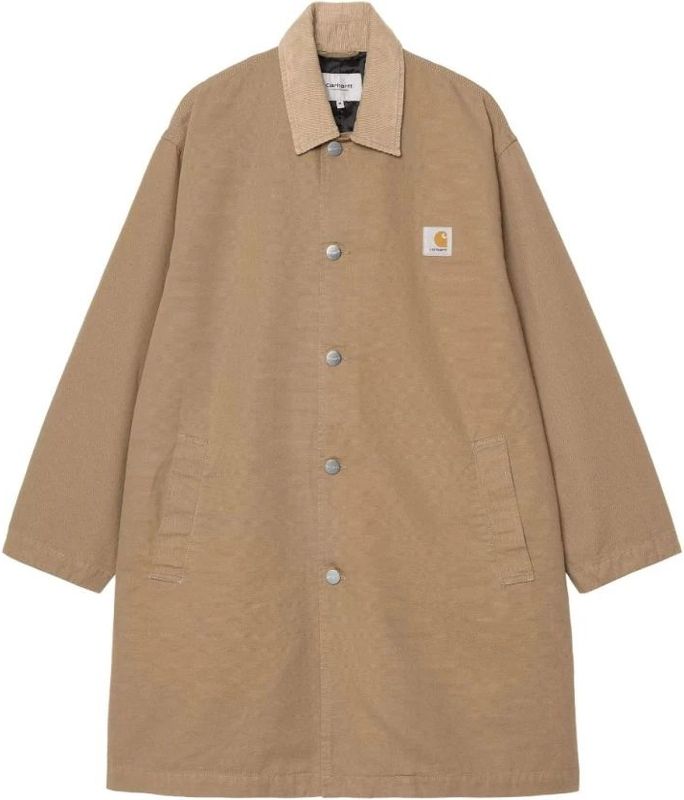 Carhartt WIP - Webster Coat - Leren Jas - Bruin