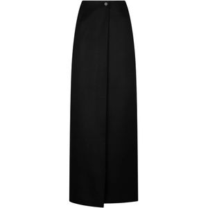 Givenchy, Dames, Rokken, Zwart, Maat: XS Wol,