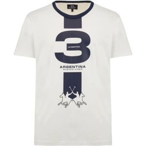 La Martina, Heren, Tops, Wit, Maat: XL