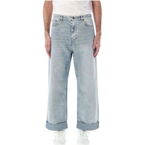 Valentino Garavani, Heren, Jeans, Blauw, Maat: W34 Denim,