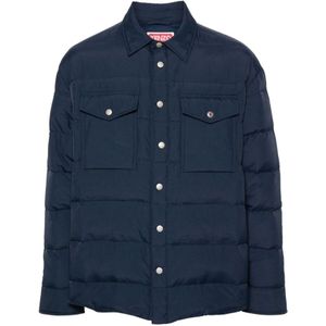 Kenzo, Heren, Jassen, Blauw, Maat: L