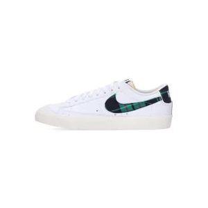 Nike Premium Lage Sneaker - Blazer Low 77 , White , Heren , Maat: 46 EU