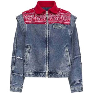 Pdf, Heren, Jassen, Veelkleurig, Maat: M Denim,