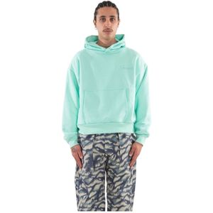 Garment Workshop, Heren, Sweatshirts & Hoodies, Groen, Maat: XL