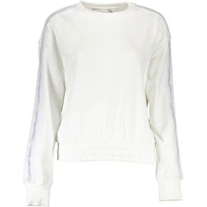 Calvin Klein - Hoodie - Wit - Katoen - Lange Mouwen