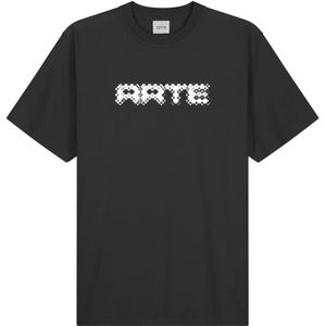 Arte Antwerp, Heren, Tops, Zwart, Maat: S Katoen,